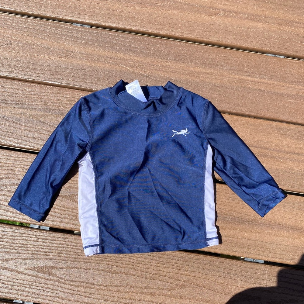 Carter’s long sleeve rashguard - 12 months